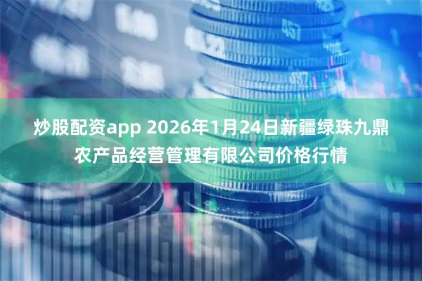炒股配资app 2026年1月24日新疆绿珠九鼎农产品经营管理有限公司价格行情