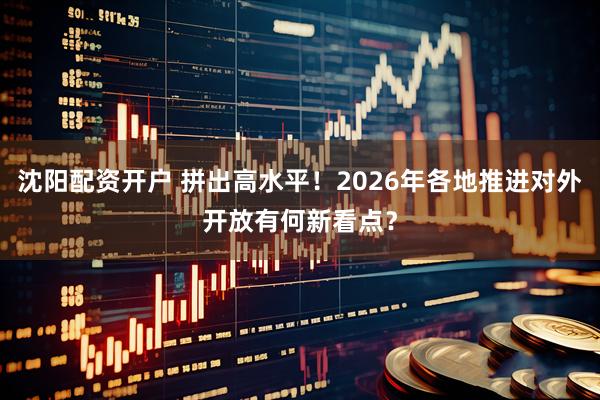 沈阳配资开户 拼出高水平！2026年各地推进对外开放有何新看点？